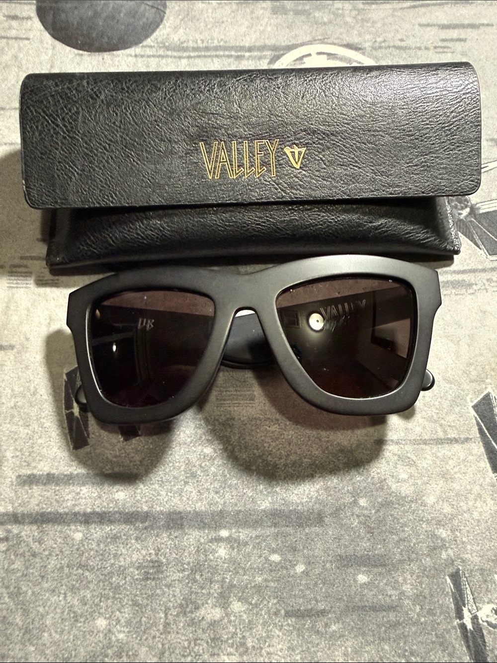 VALLEY EYEWEAR DB SUNGLASSES BLACK MATTE